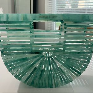 Cult Gaia Arc Acrylic Bag